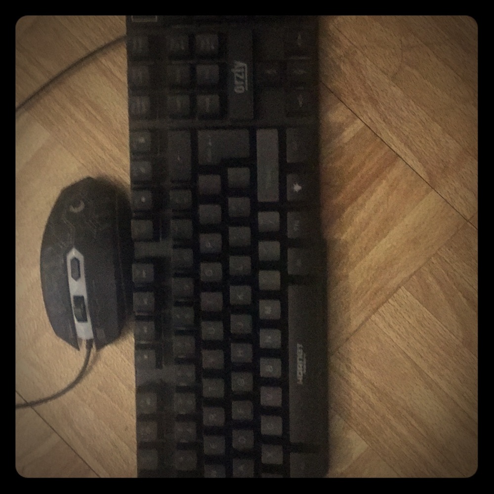 Mouse and keyboard (light up)